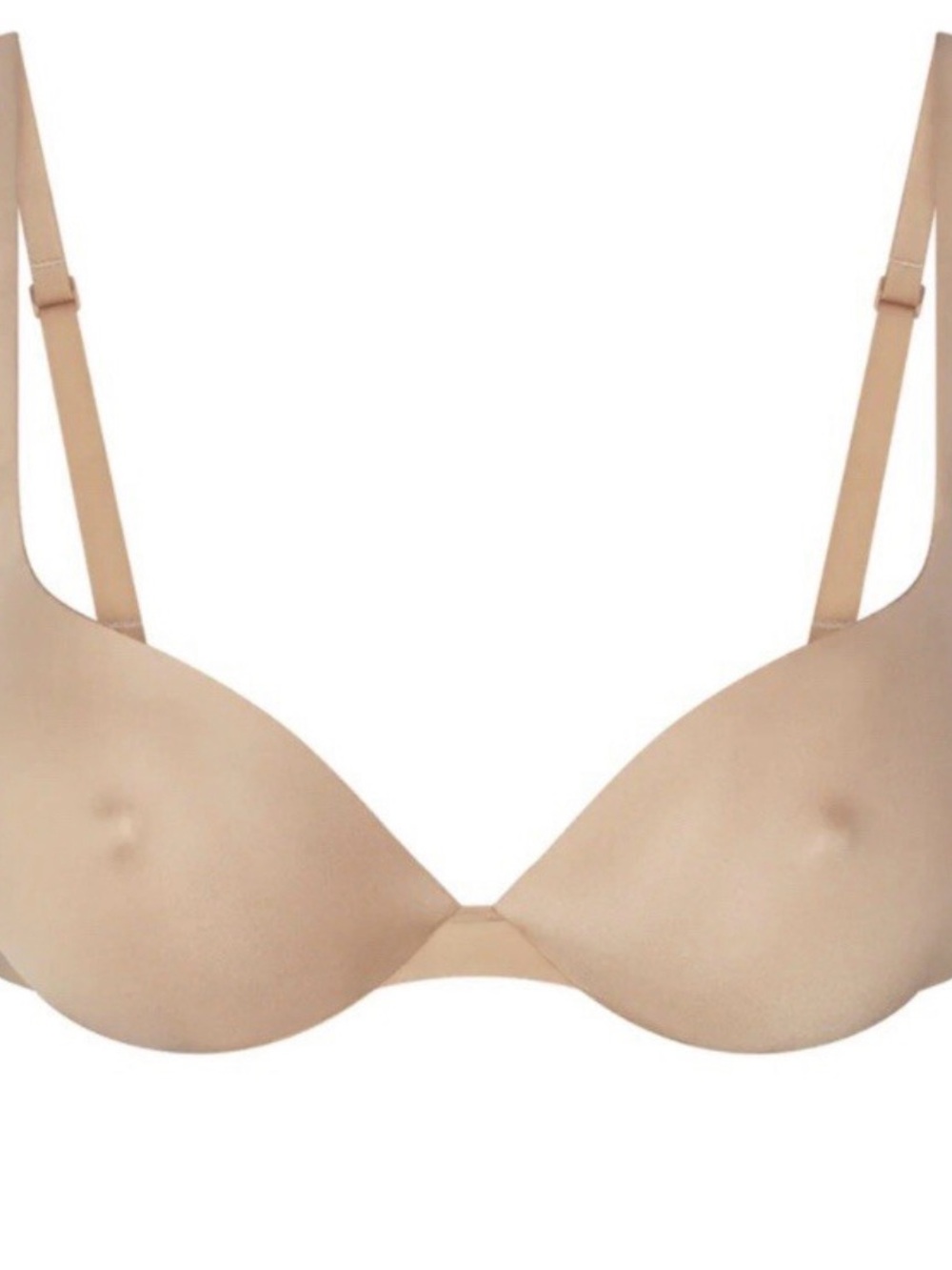 SKIMS Nipple Push-up Bra, Clay - NWT , 34D